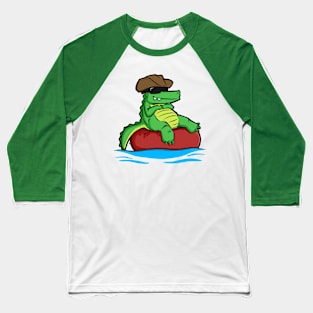 Floating Gator Baseball T-Shirt